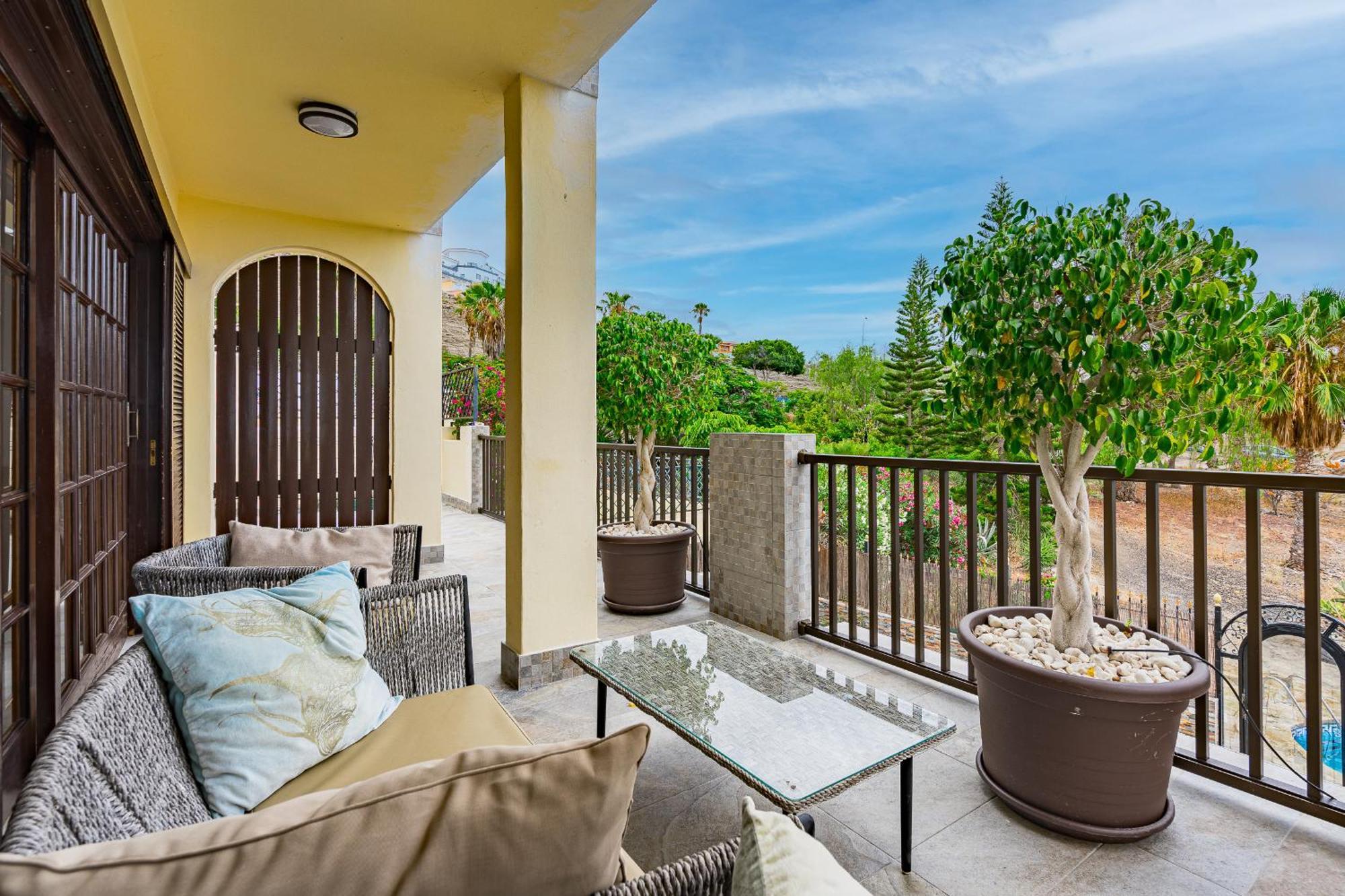Villa Natali ,Luxury 3-Levels Large Villa On Tenerife, Ocean View, Private Poo L& Barbecue Area Costa Adeje  Exteriör bild